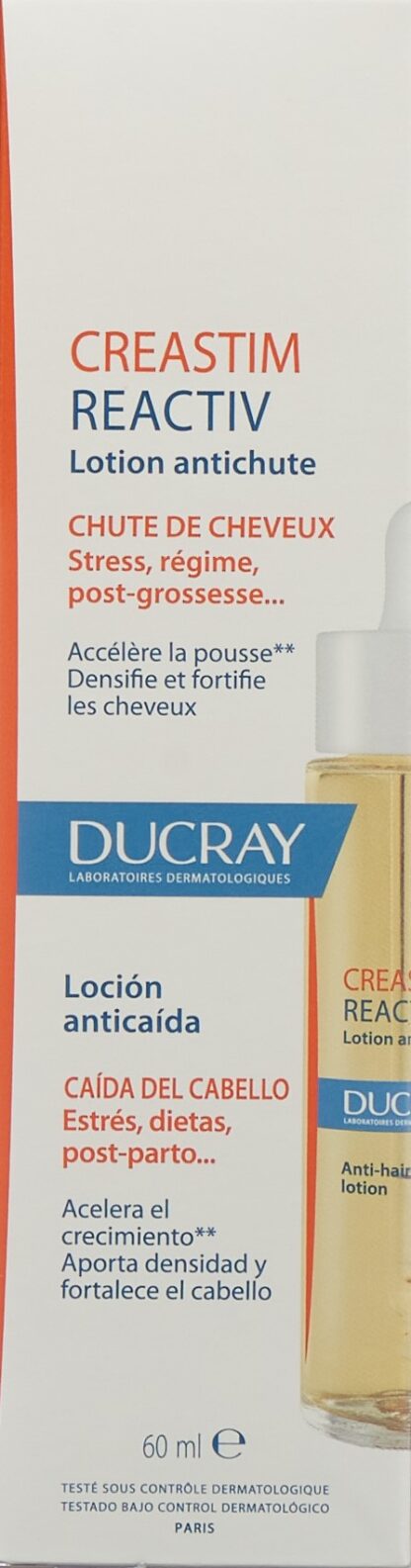 DUCRAY CREASTIM REACTIV Lot antichute fl 60 ml - immagine 2