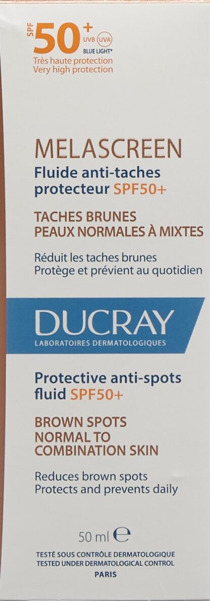 DUCRAY MELASCREEN Fluide antitaches SPF50+ 50 ml