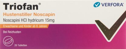 TRIOFAN Antitussif Noscapine cpr 20 pce