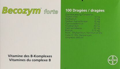 BECOZYM forte drag 100 pce