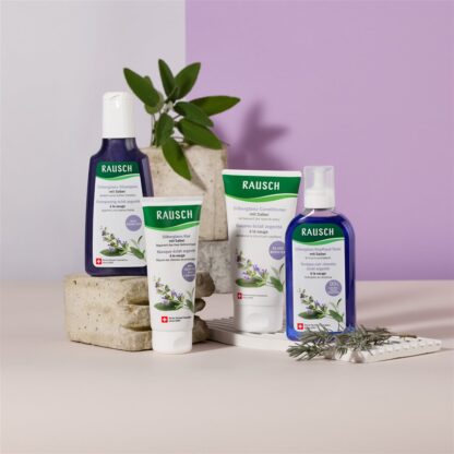 RAUSCH shampooing éclat argenté à la sauge 200 ml - immagine 2