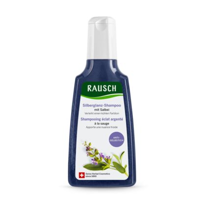 RAUSCH shampooing éclat argenté à la sauge 200 ml