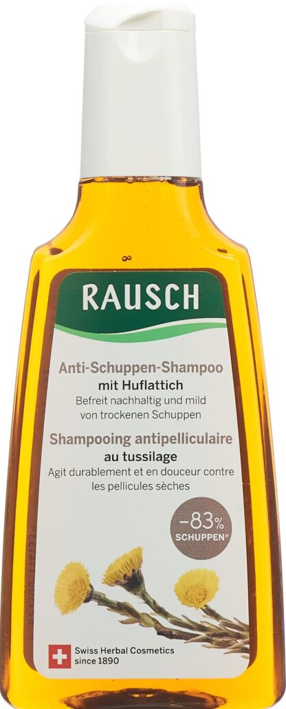 RAUSCH shampooing antipellicul au tussilage 200 ml