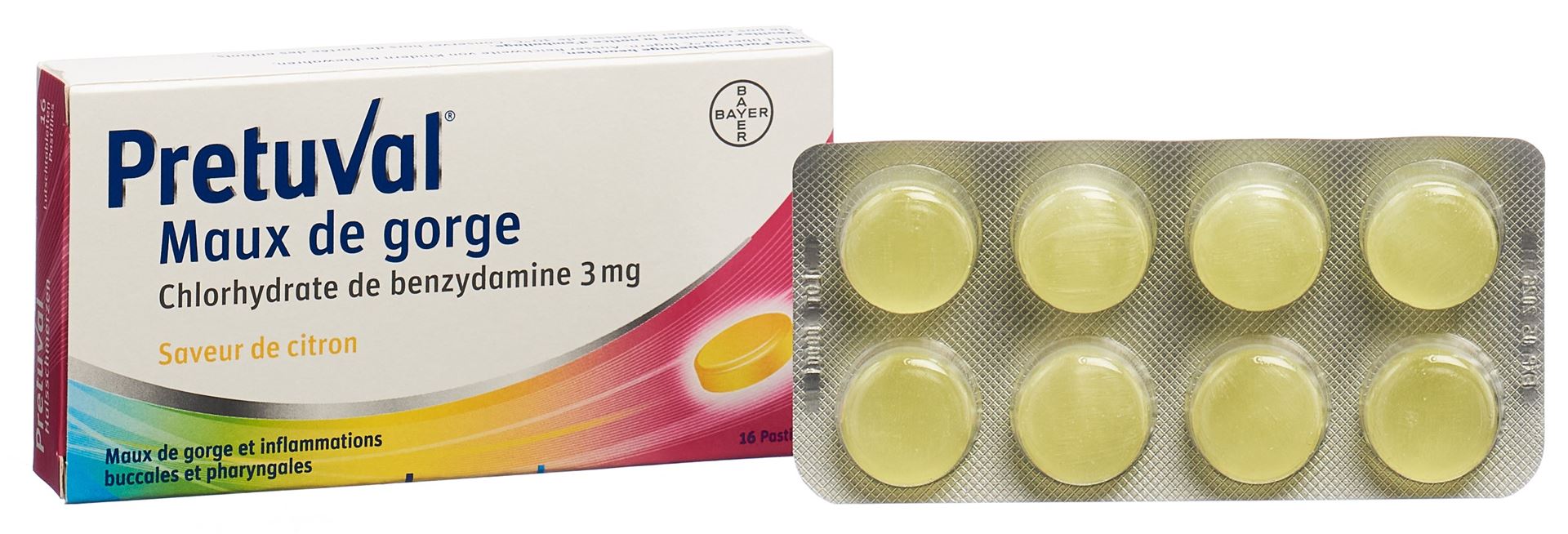 PRETUVAL maux de gorge cpr sucer citron 16 pce - immagine 6