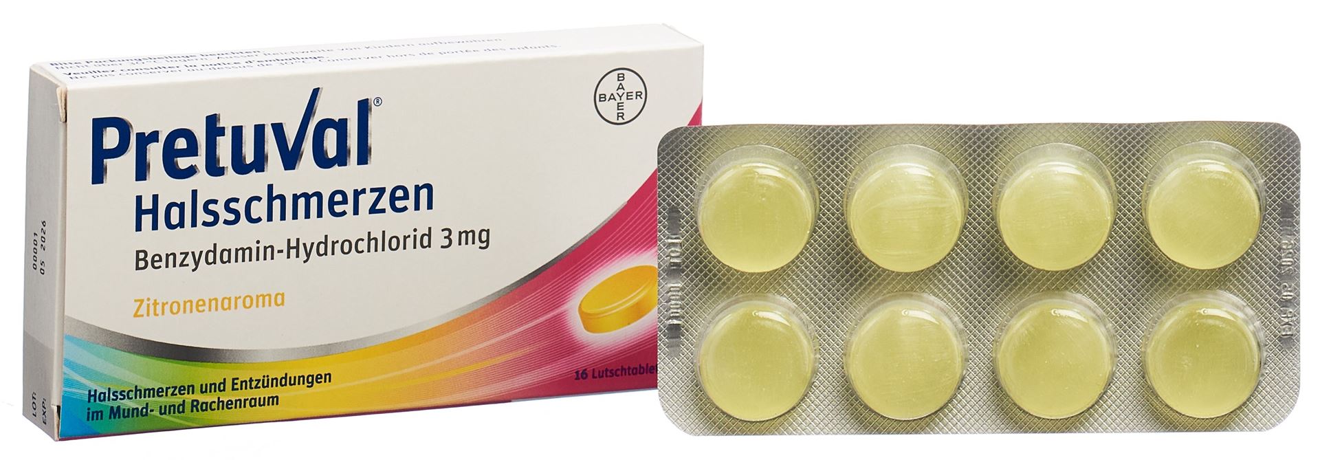 PRETUVAL maux de gorge cpr sucer citron 16 pce - immagine 5