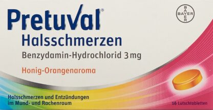 PRETUVAL maux de gorge cpr sucer miel-ora 16 pce