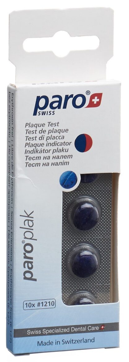 PARO PLAK révélateur plaque rouge/bleu 10 pce 1210 - immagine 2