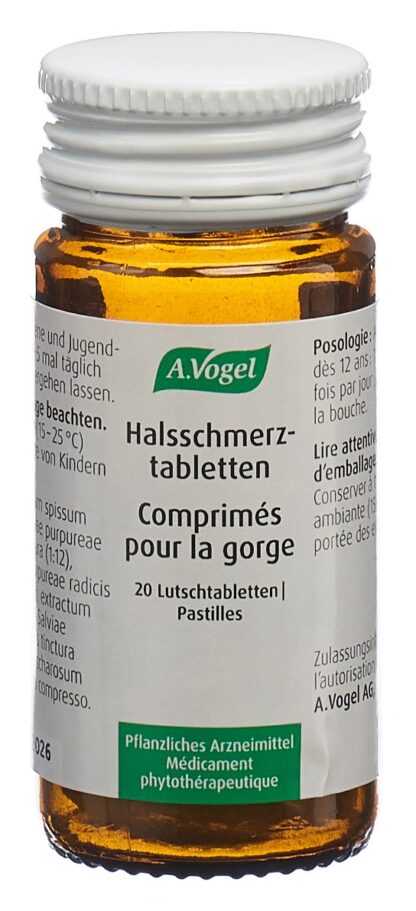 VOGEL comprimés pour la gorge verre 20 pce - immagine 7