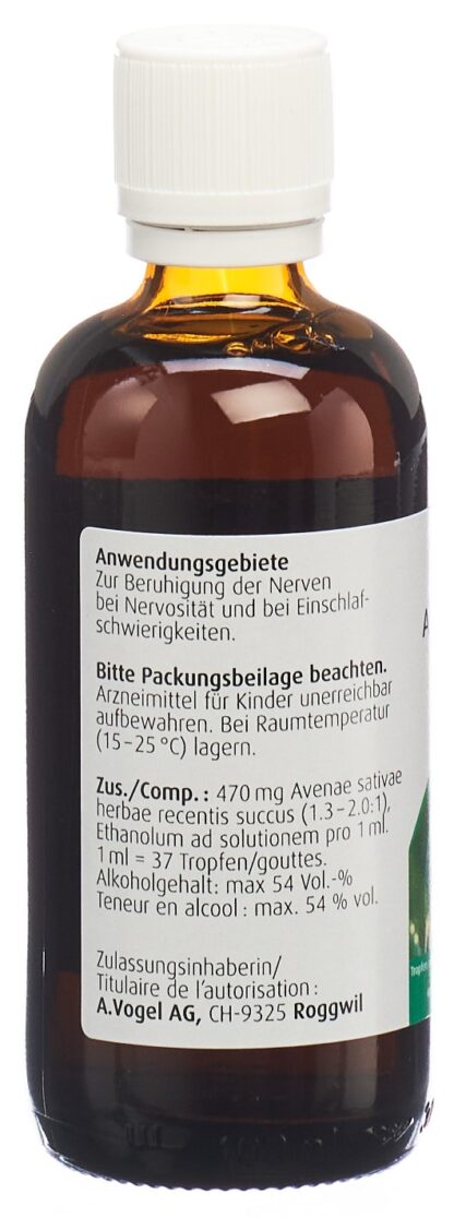 VOGEL Avenaforce nerfs gouttes fl 100 ml - immagine 8
