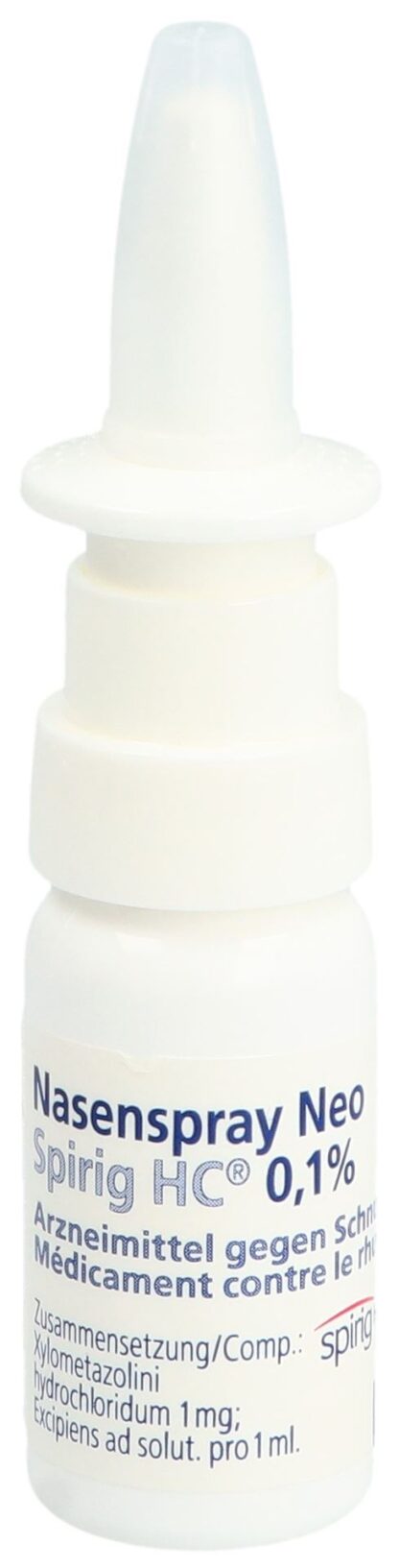 SPRAY NASAL NEO Spirig HC 0.1 % fl 10 ml - immagine 7