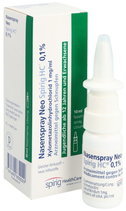 SPRAY NASAL NEO Spirig HC 0.1 % fl 10 ml - immagine 5