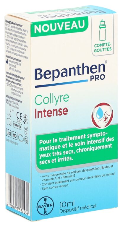 BEPANTHEN PRO collyre Inten fl 10 ml - immagine 4