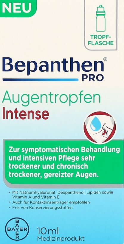 BEPANTHEN PRO collyre Inten fl 10 ml