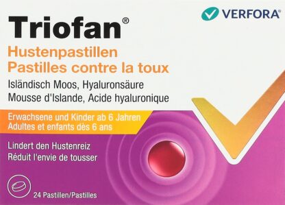 TRIOFAN pastilles contre la toux 24 pce