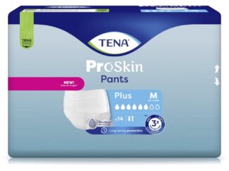 TENA Pants Plus M 80-110cm (nouv) 14 pce
