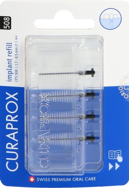 CURAPROX CPS 508 Implant refill 4x noir