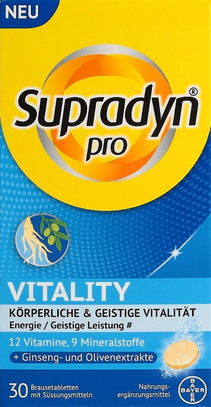 SUPRADYN pro Vitality cpr eff 30 pce