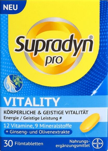 SUPRADYN pro Vitality cpr pell bte 30 pce