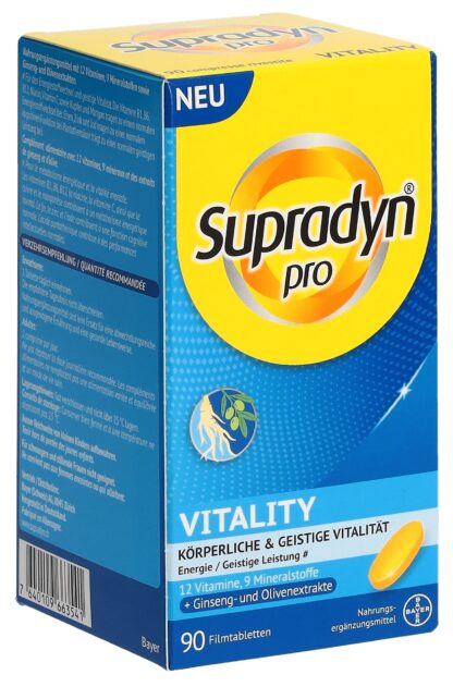 SUPRADYN pro Vitality cpr pell bte 90 pce - immagine 3