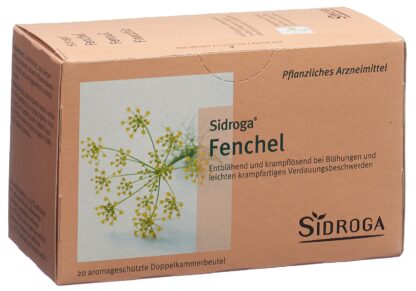 SIDROGA fenouil 20 sach 2 g - immagine 3