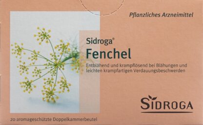 SIDROGA fenouil 20 sach 2 g