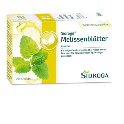 SIDROGA feuilles de mélisse 20 sach 1.5 g