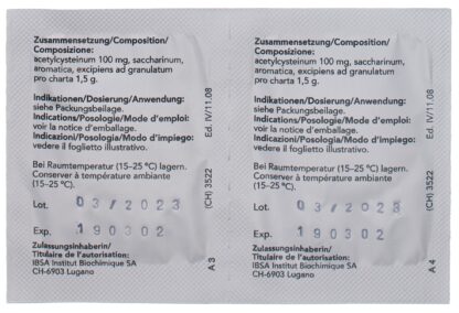SOLMUCOL gran 100 mg s sucre 20 sach 1.5 g - immagine 8