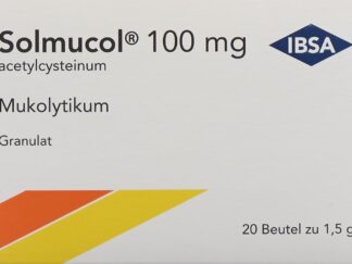 SOLMUCOL gran 100 mg s sucre 20 sach 1.5 g
