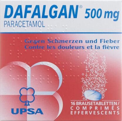 DAFALGAN cpr eff 500 mg 16 pce