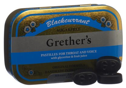 GRETHERS Blackcurrant past s suc bte 110 g - immagine 3