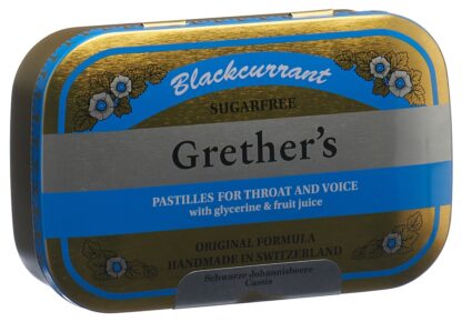 GRETHERS Blackcurrant past s suc bte 110 g - immagine 2