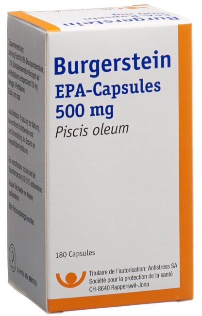 BURGERSTEIN EPA caps moll 500 mg bte 180 pce - immagine 4