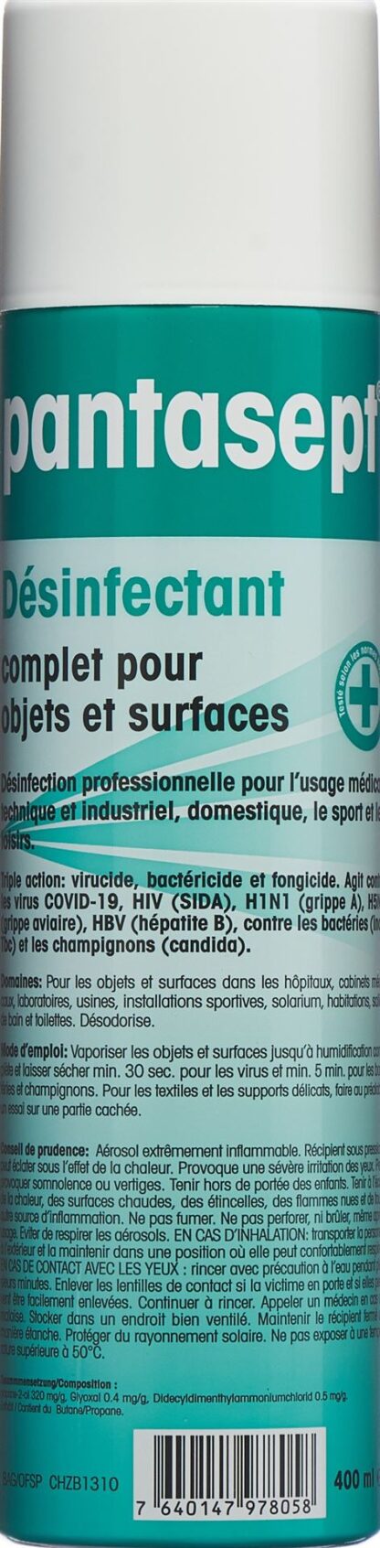 PANTASEPT désinfection spray spr 400 ml - immagine 2