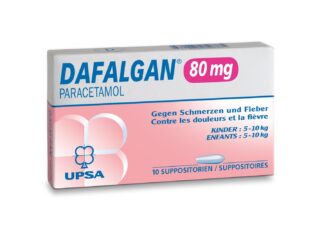DAFALGAN supp 80 mg 10 pce