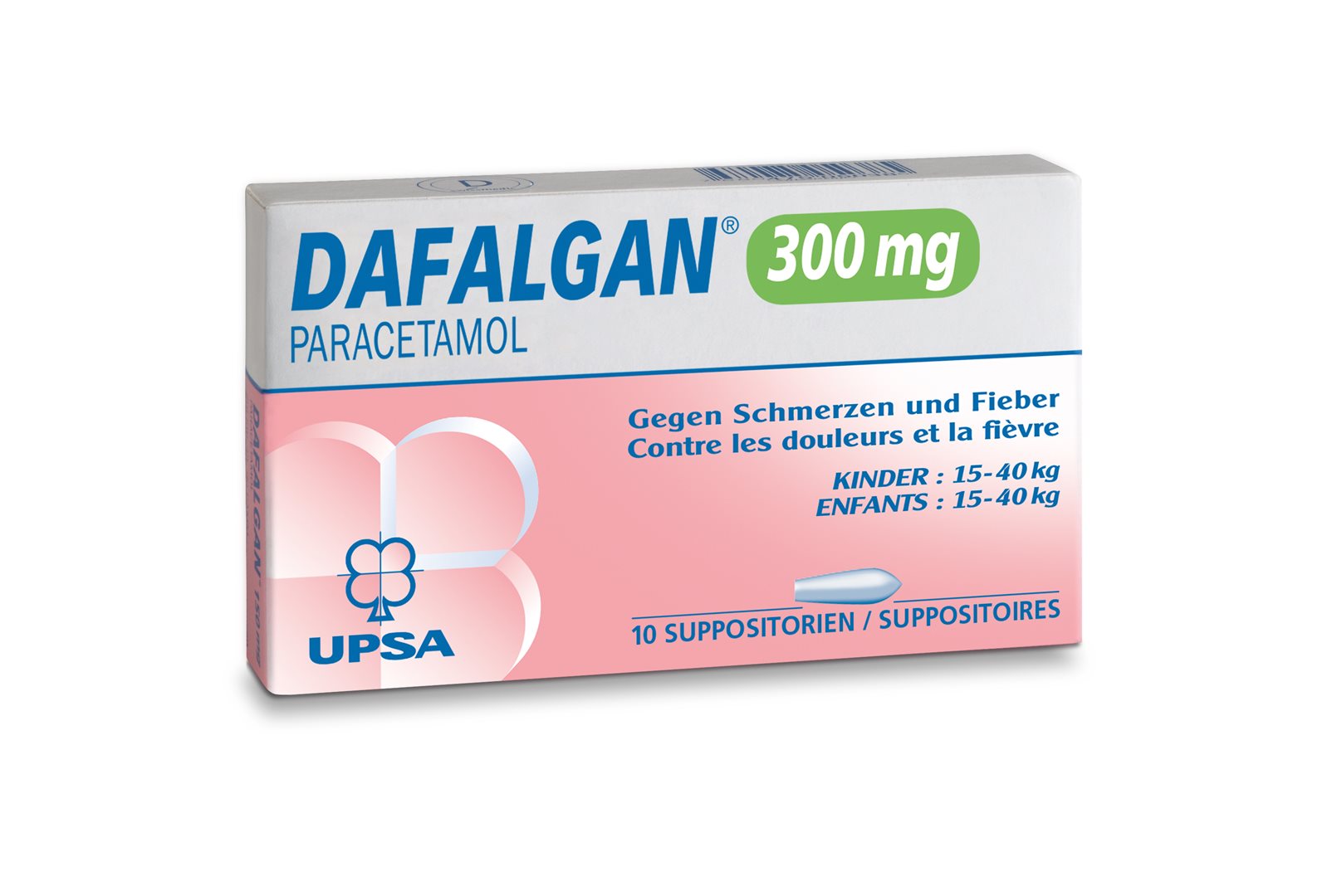 DAFALGAN supp 300 mg 10 pce