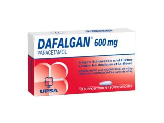 DAFALGAN supp 600 mg 10 pce
