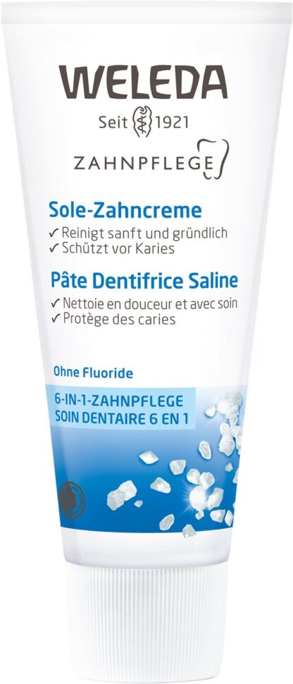 WELEDA pâte dentifrice saline tb 75 ml - immagine 4