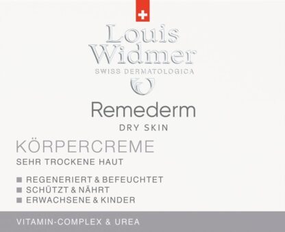WIDMER Remederm crème pour le corps parf 250 ml
