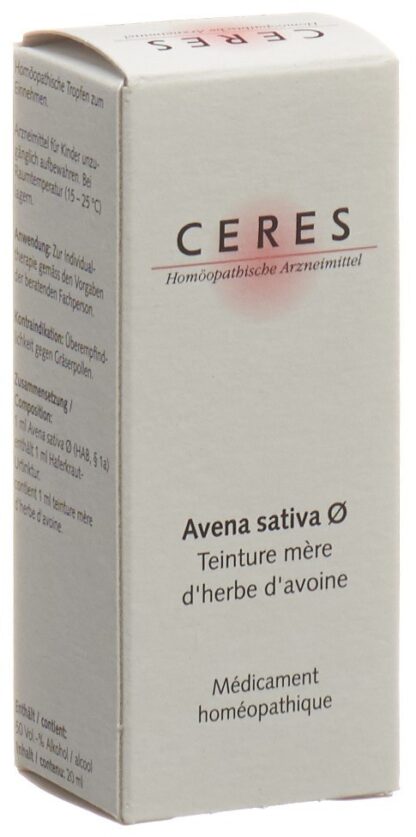 CERES avena sativa teint mère fl 20 ml - immagine 4