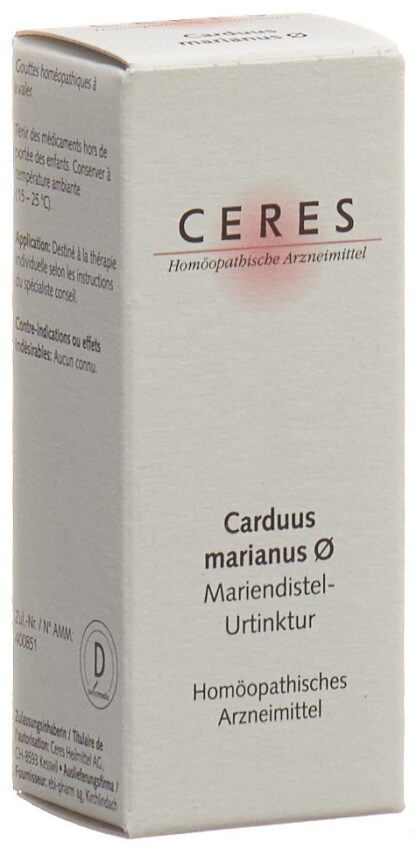 CERES carduus marianus teint mère fl 20 ml - immagine 3