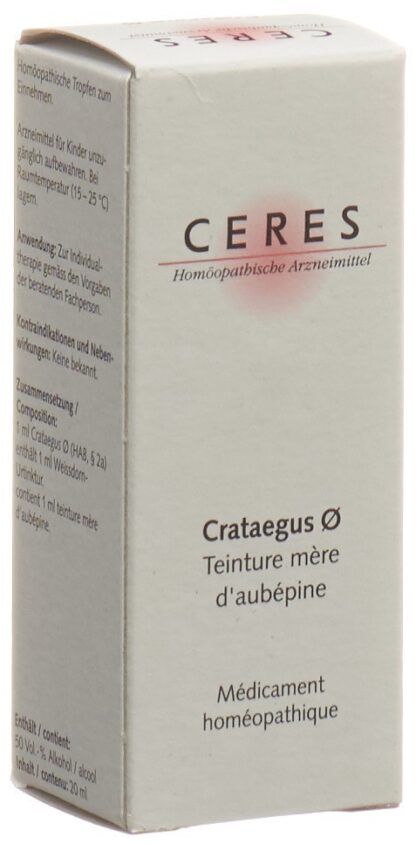 CERES crataegus teint mère fl 20 ml - immagine 4