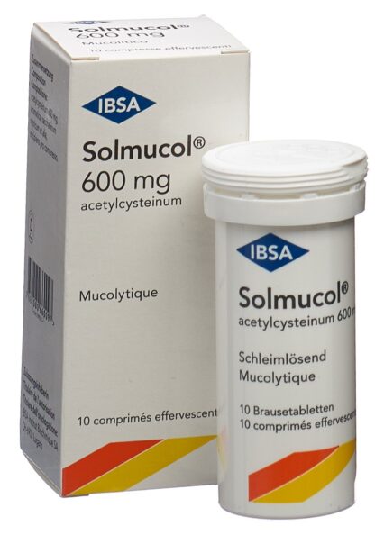SOLMUCOL cpr eff 600 mg bte 10 pce - immagine 6