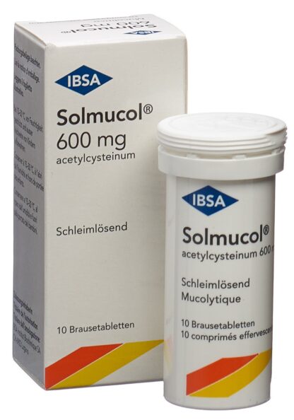SOLMUCOL cpr eff 600 mg bte 10 pce - immagine 5