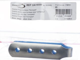 OMNIMED Dalco attelle doigt L arg bleu