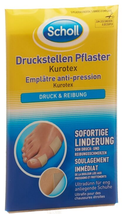 SCHOLL KUROTEX emplâtre protect 75x100mm 5 pce - immagine 2