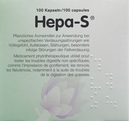 HEPA-S caps 100 pce