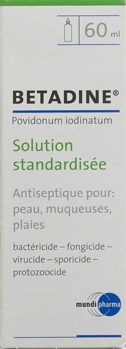 BETADINE solution désinfectante fl 60 ml - immagine 2