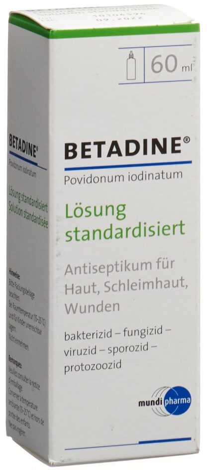BETADINE solution désinfectante fl 60 ml - immagine 3