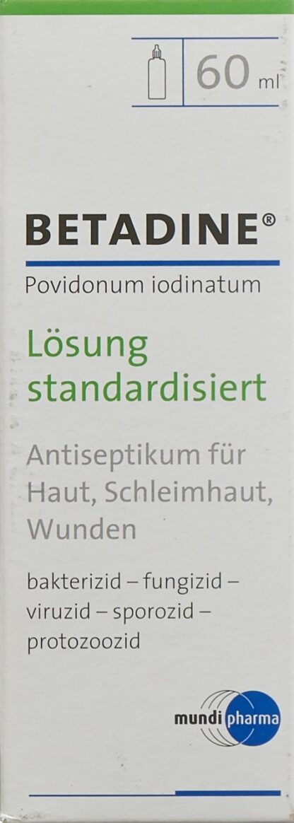 BETADINE solution désinfectante fl 60 ml