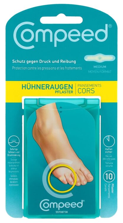 COMPEED pansement cors M 10 pce - immagine 2
